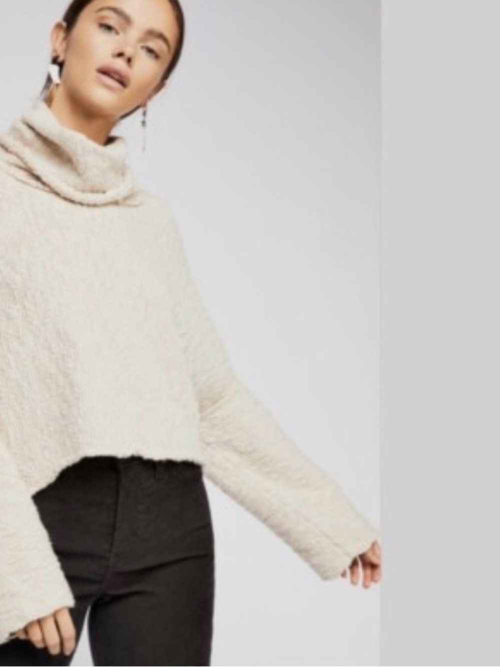 Free People Cozy Cowl Sweater - Large